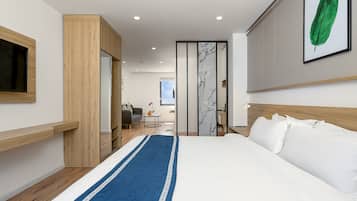 经济套房 | 办公桌、笔记本电脑工作区、免费 WiFi、床单