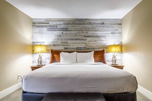 1 bedroom, iron/ironing board, travel crib, WiFi