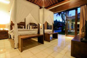 2 bedrooms, WiFi, bed sheets - Villa Tom - 2BR Big garden and private pool (Bali)