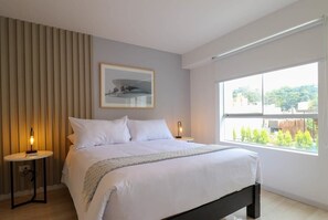 3 slaapkamers, een strijkplank/strijkijzer, wifi, beddengoed