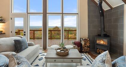 Modern Cabin with Sweeping Valley Views!