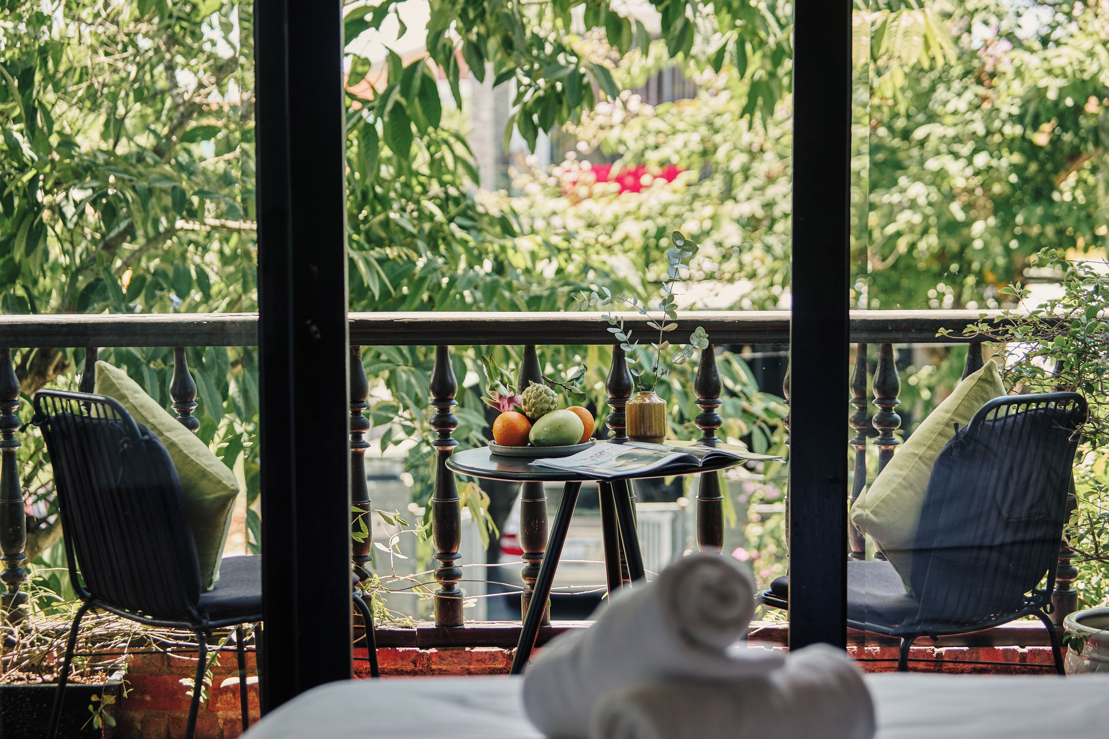 Premier-Zimmer, 1 King-Bett, Balkon, Stadtblick | Blick vom Balkon