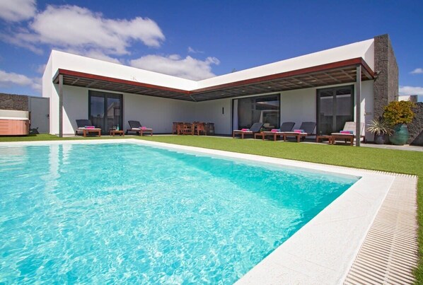 Piscine chauffée