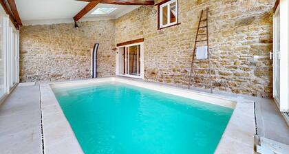 Lovely home in St-Hilaire-le-Château with sauna