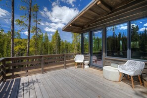 House, 3 Bedrooms | Terrace/patio - 12 Lake Cabin 3 Bedroom Home by Moonlight Basin Lodging (Big Sky)