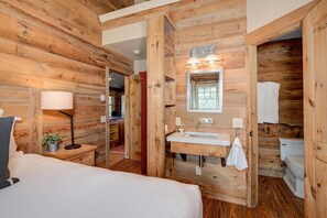 キャビン 2 ベッドルーム | 2 室のベッドルーム、WiFi (無料)、ベッ��ドシーツ