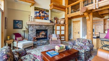 Chaumière, 3 chambres | Aire de séjour