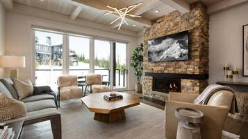 Nhà liên kế, 4 phòng ngủ | Khu phòng khách | Dịch vụ stream