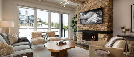 Townhome, 4 Bedrooms | Living area | Streaming services