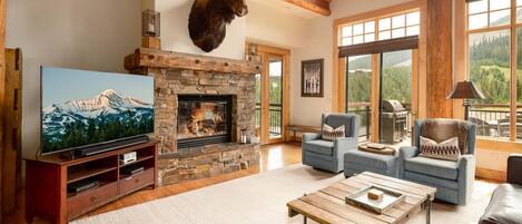 Cottage, 3 Bedrooms | Living area