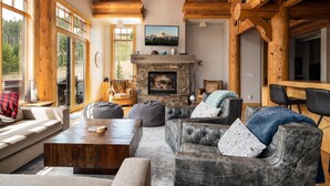 Cottage, 3 chambres | Coin séjour