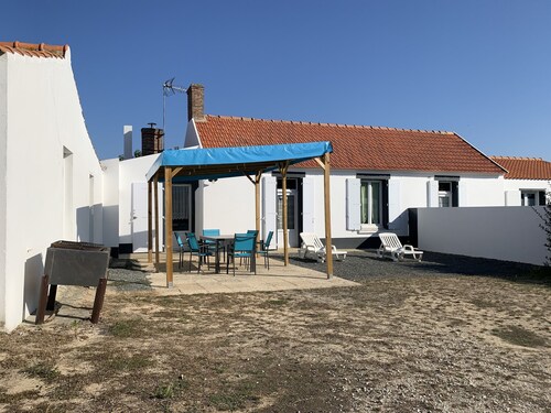Maison de Vacances Chaleureuse à 10 mn de la Plage et Centre Bourg à Pieds!!!