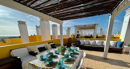 Perfect Holiday Goers in Conceicao de Cabanas Tavira Penthouse with Sea View