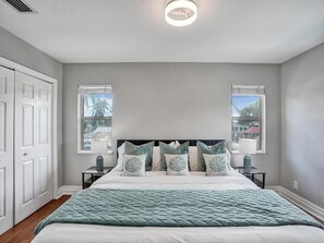 5 bedrooms, iron/ironing board, travel cot, free WiFi