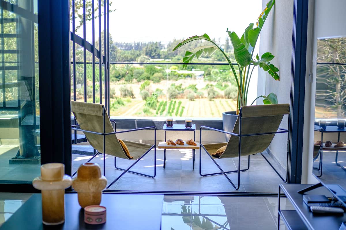 Superior-Apartment | Blick vom Balkon