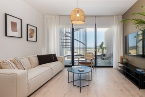 Superior-huoneisto | Oleskelualue | Taulutelevisio