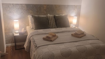 1 間睡房、熨斗/熨衫板、免費 Wi-Fi、床單