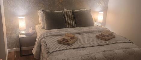 1 Schlafzimmer, Bügeleisen/Bügelbrett, kostenloses WLAN, Bettwäsche