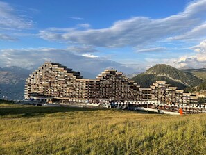 Exterior - Studio Skiuus, Moderne Directement sur les Pistes. Un Casier à Skis est Inclus (Aime-la-Plagne)
