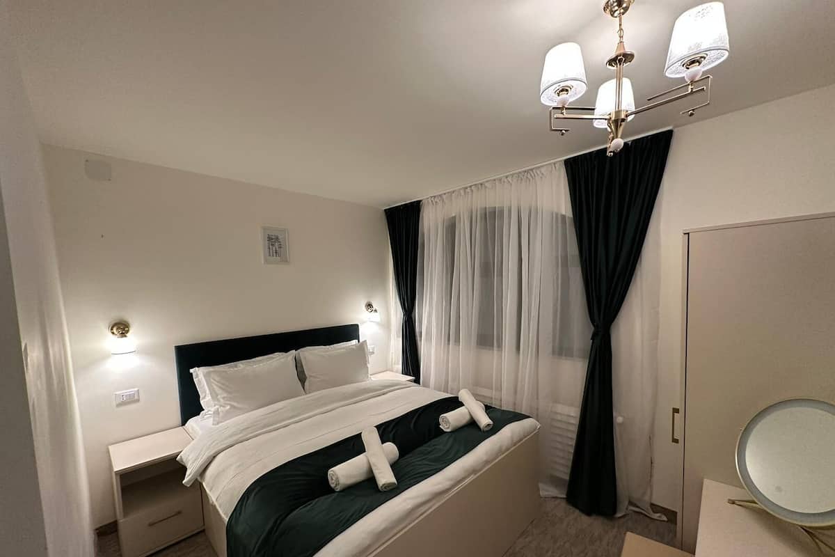 1 chambre, literie hypoallergénique, matelas mémoire de forme, minibar