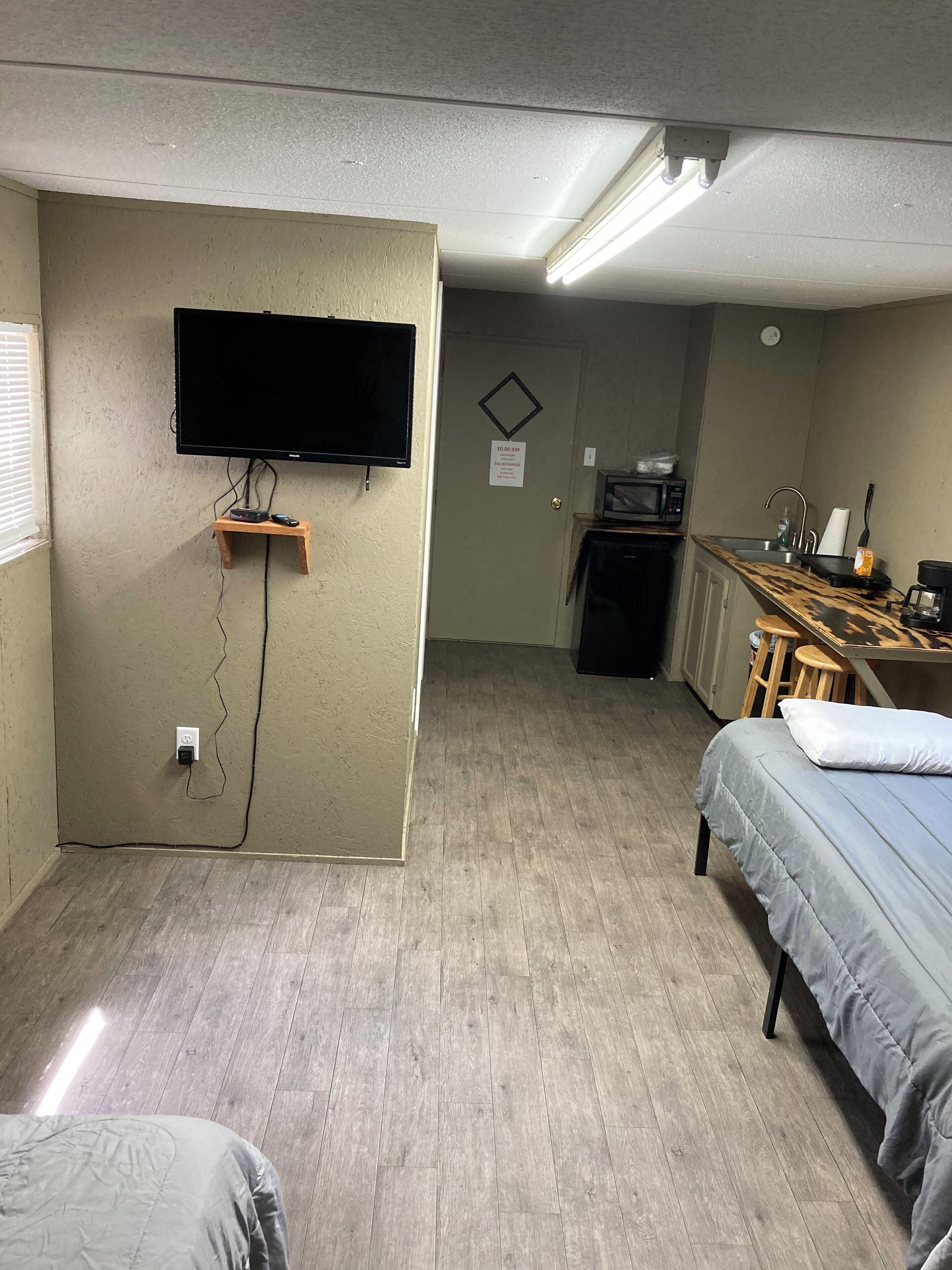 1 soverom og sengetøy