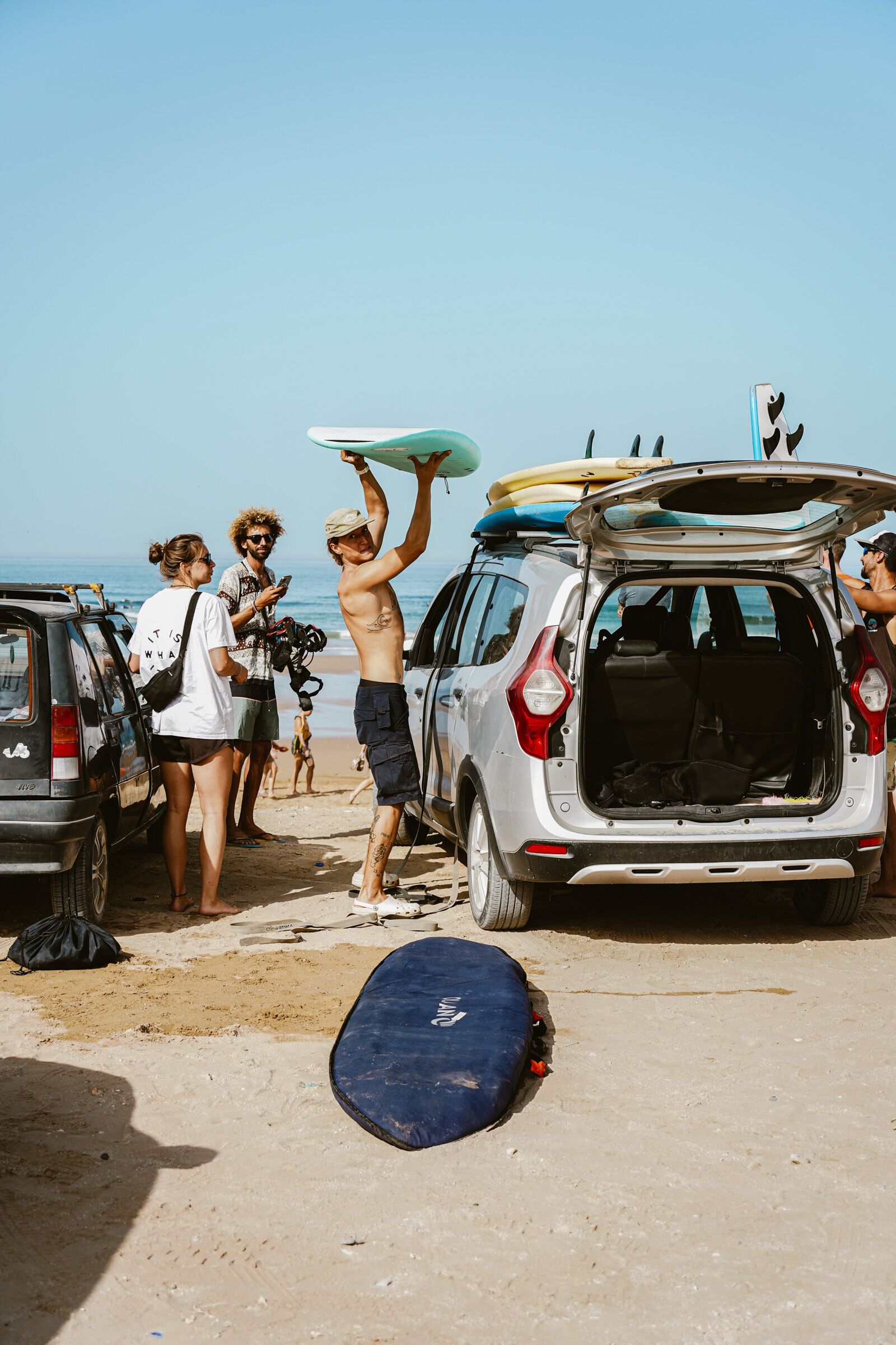 Selancar/boogie boarding