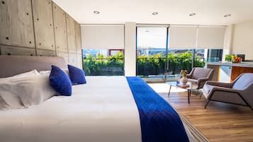 Suite estudio Deluxe | Ropa de cama de alta calidad, edredón y camas Select Comfort