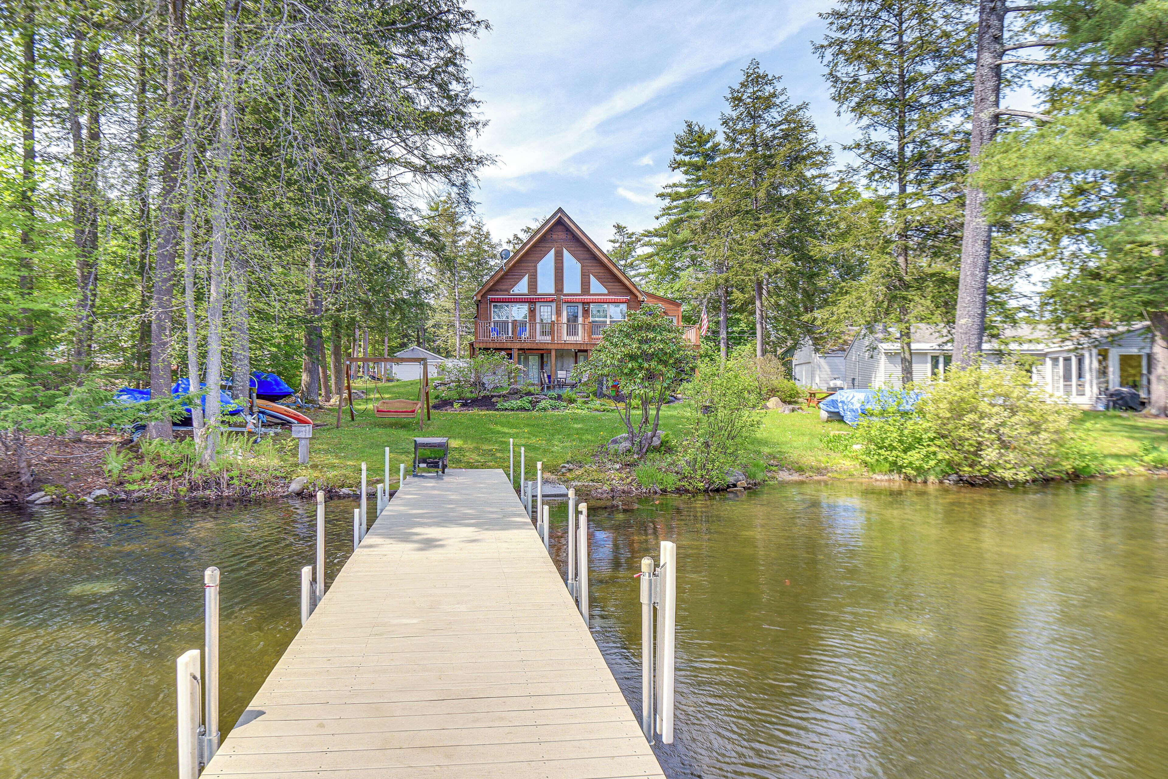 Lakefront Meredith Home 19 Mi to Gunstock Mountain