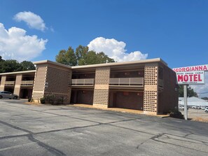 Fassade der Unterkunft