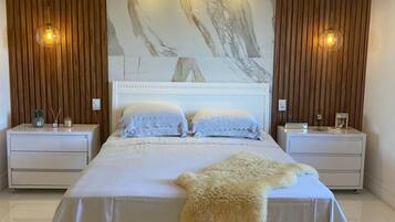 4 slaapkamers, een strijkplank/strijkijzer, wifi, beddengoed