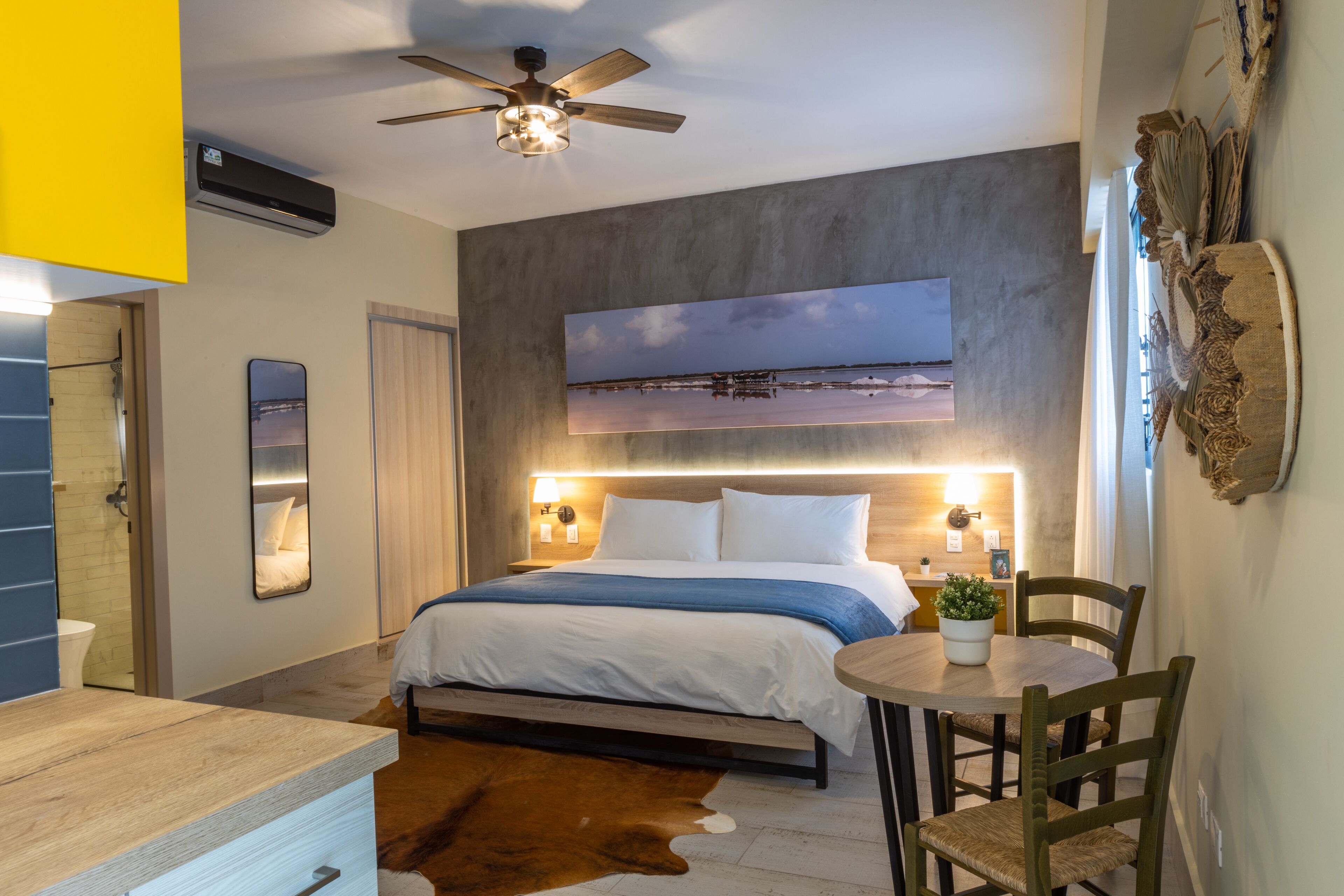 Loft 102 - w/balcony - Daily Cleaning | 客房内保险箱、遮光窗帘、婴儿床、免费 WiFi