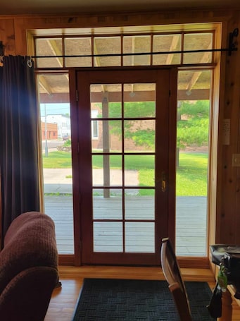 Interior. Come explore the Western UP! Located right on the atv and snowmobile trail.
