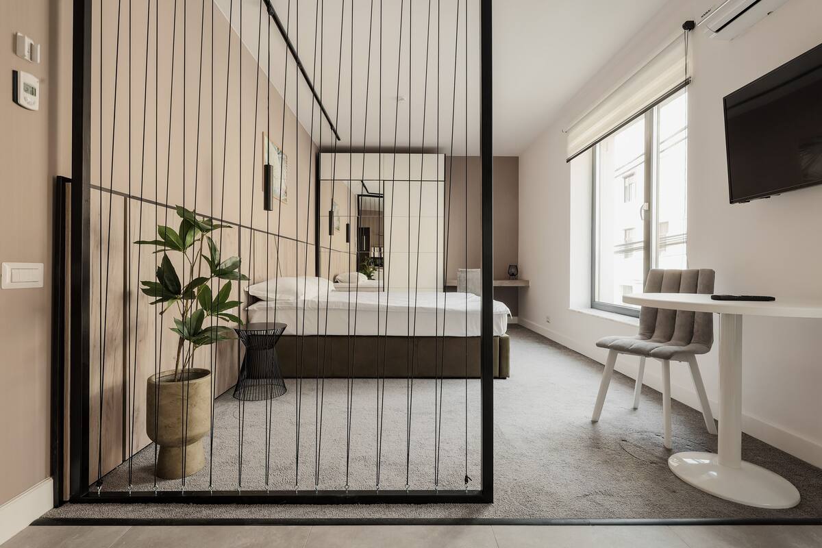 Business Apartment | 1 bedroom, iron/ironing board (on request), WiFi (free)