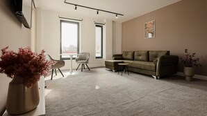 Business Apartment | Living area - Nest Inn David Prodan (Cluj-Napoca)