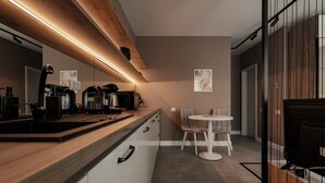 Business Apartment | Private kitchen - Nest Inn David Prodan (Cluj-Napoca)