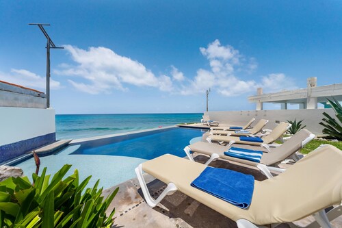 7 BR Oceanfront Villa w/Private Pool