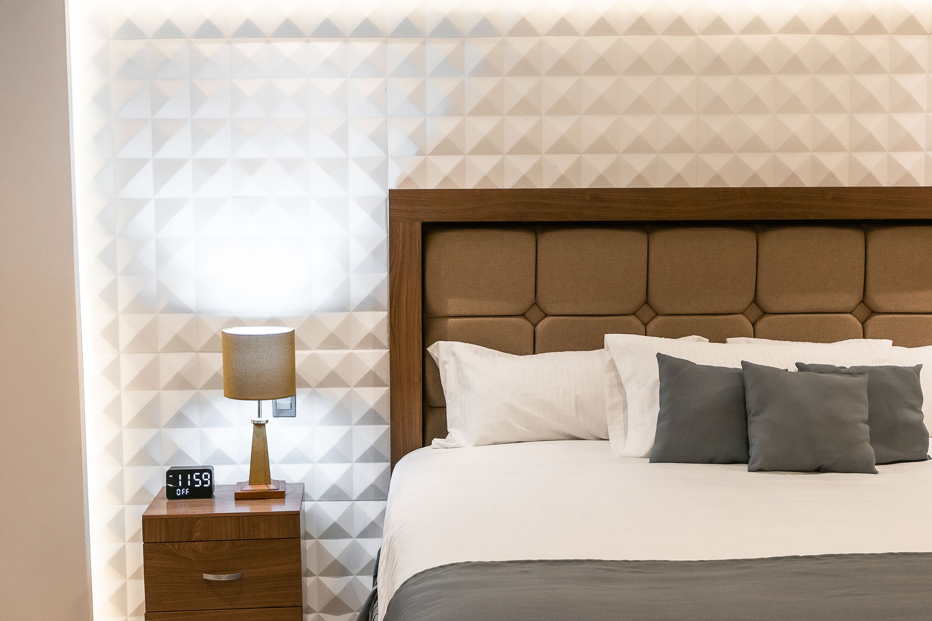 Phòng Deluxe, 1 giường cỡ king | 1 phòng ngủ, bộ đồ giường cao cấp, chăn bông, nệm có lớp đệm bông 