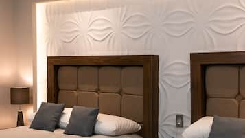 Deluxe Room, 2 Double Beds | 1 bedroom, premium bedding, down comforters, pillowtop beds