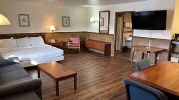 Habitación Premium, 1 cama King size y sofá cama | 1 habitación, camas con efecto memoria y wifi gratis