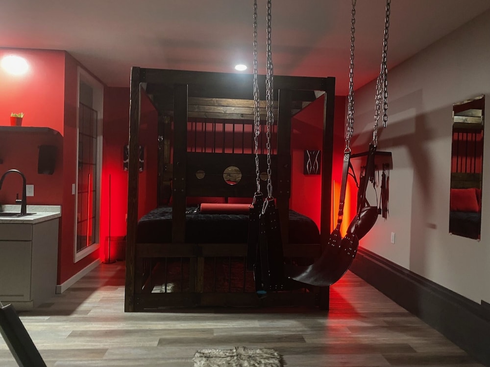 Adult Themed Cabin w/ Hot Tub