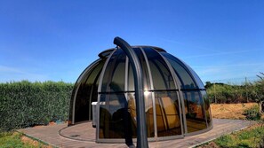 Exterior - House 'Gite Les Deux Pins De Trémel' with Private Pool, Private Terrace, and Wi-Fi (Quédillac)