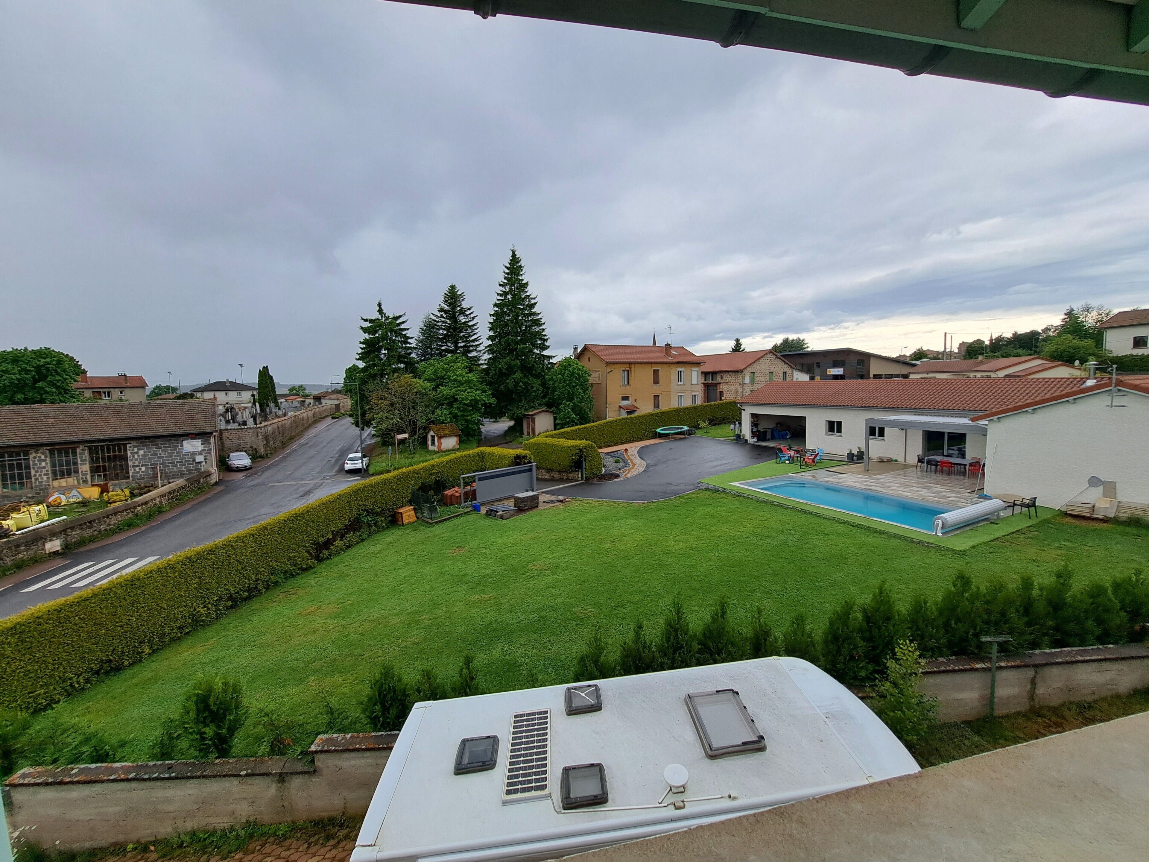 Enceinte de l’hébergement