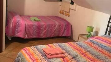 1 bedroom, iron/ironing board, bed sheets