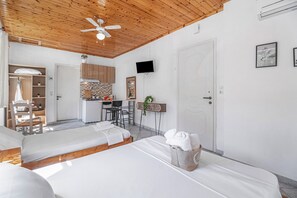 Wi-Fi de cortesia, roupa de cama