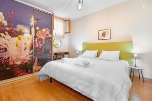 1 Schlafzimmer, kostenloses WLAN, Bettwäsche