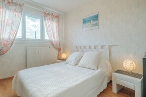 2 chambres, Wi-Fi gratuit, draps fournis