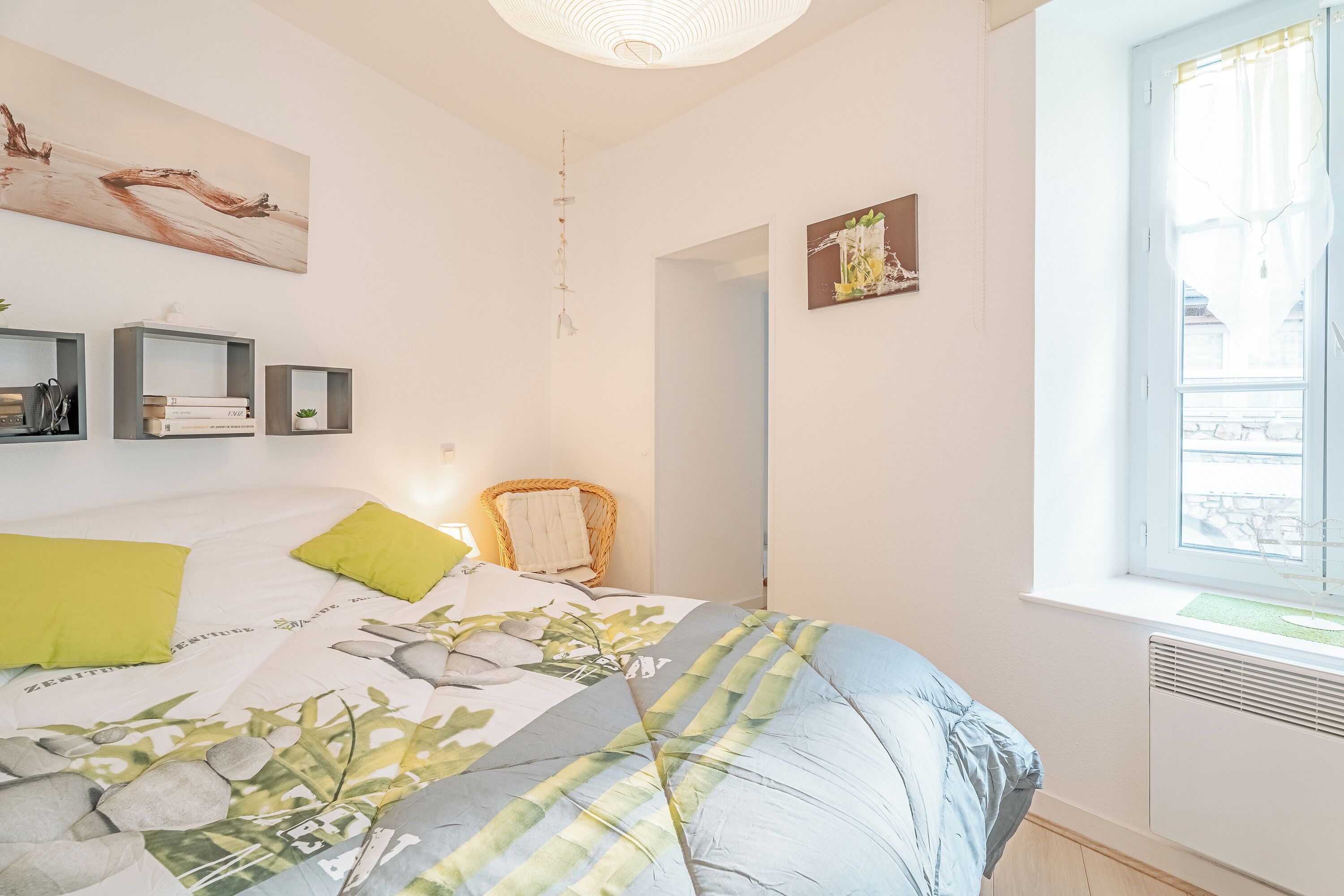 1 chambre, fer et planche à repasser, Wi-Fi gratuit, draps fournis