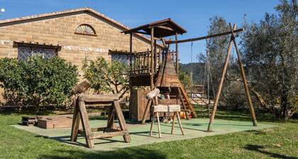 Ferme 'Aria - Agriturismo La Svolta' avec jardin partagé, Wi-Fi et climatisation