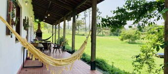 Casa de Fazenda na Ecovila Sustentar, a 38km de Sp