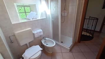 Shower, hair dryer